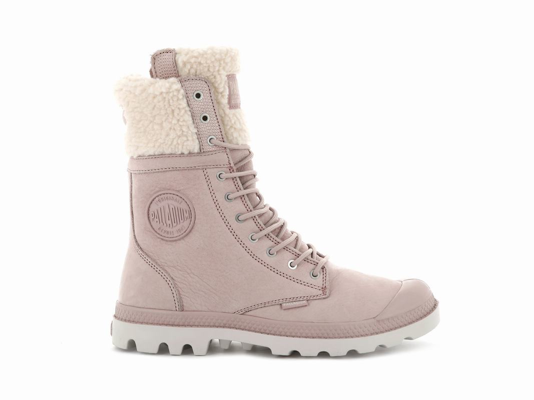 Palladium Baggy Pilot Wt Women's Boots Rose (XTQC10346)